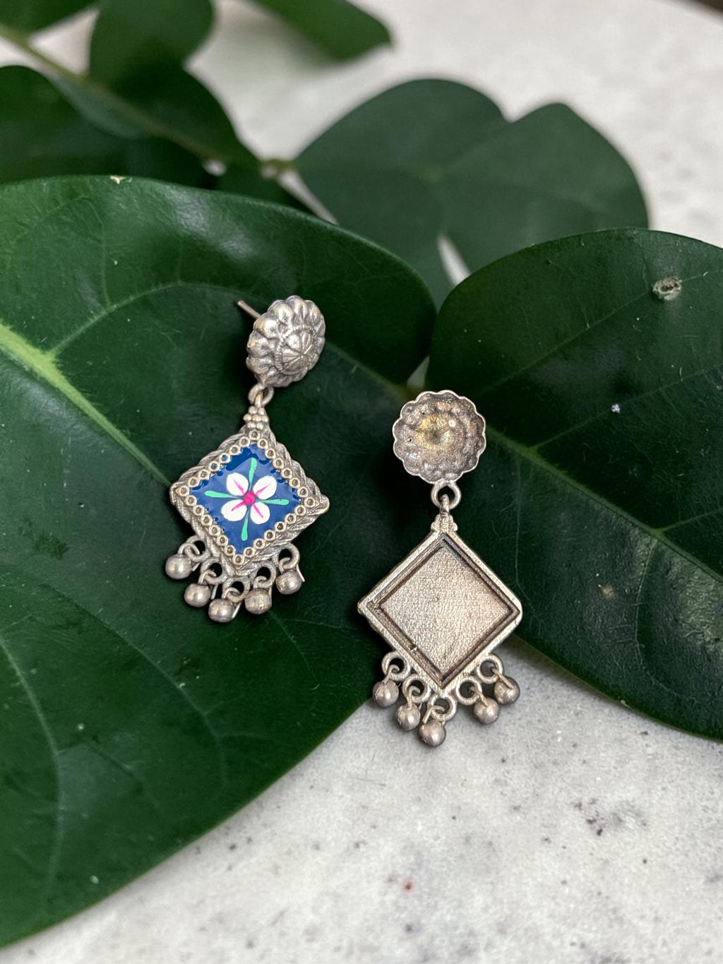 Blue Tile Danglers