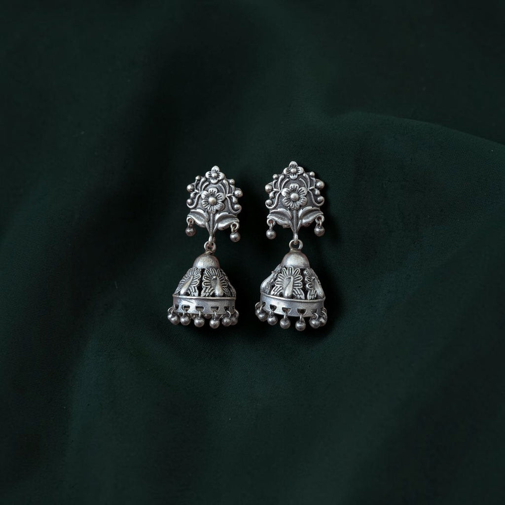 Floral Jhumka