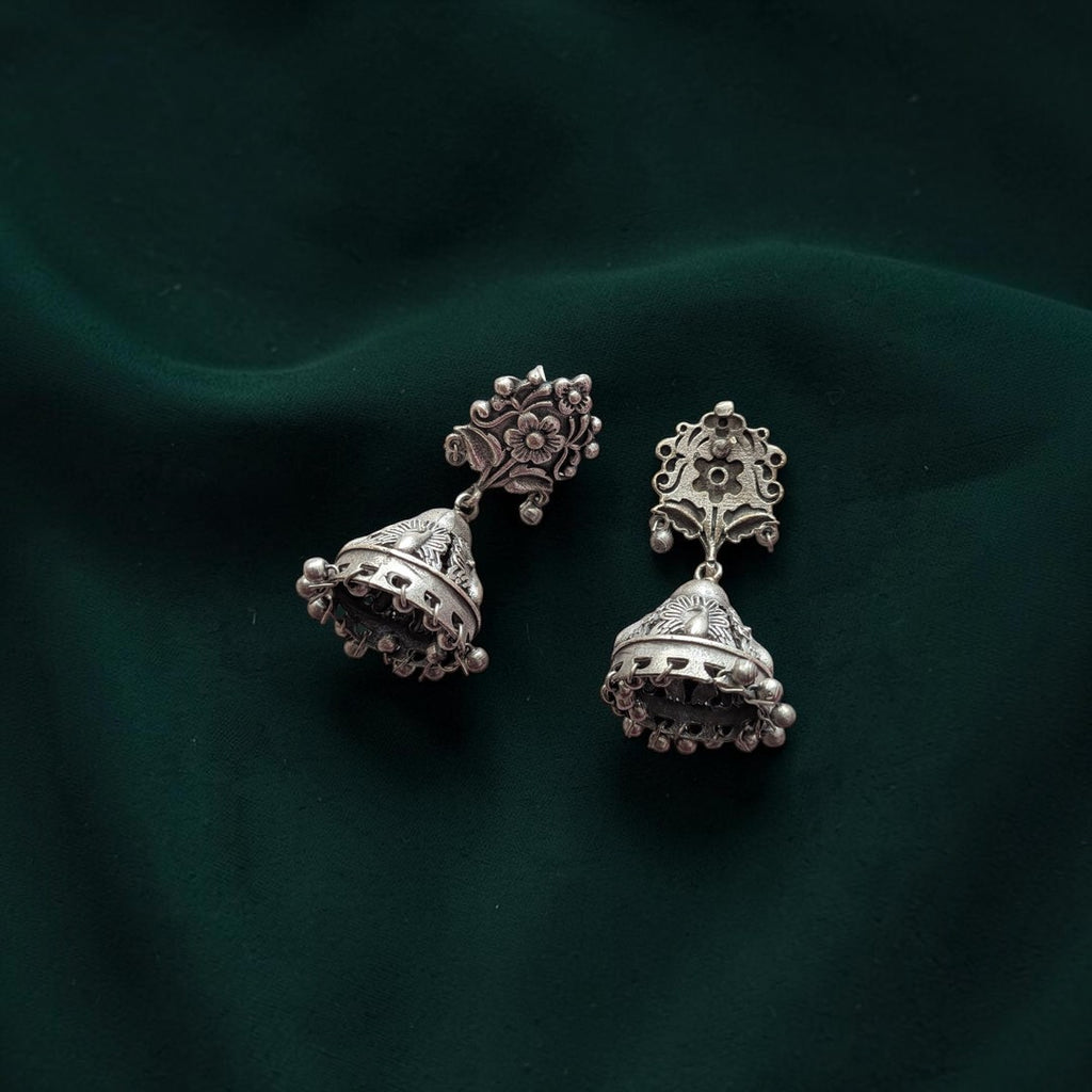 Floral Jhumka