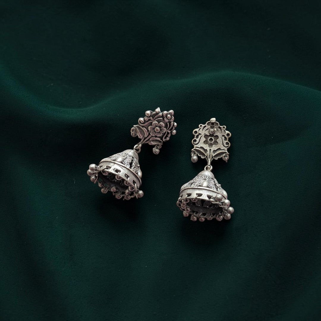 Floral Jhumka