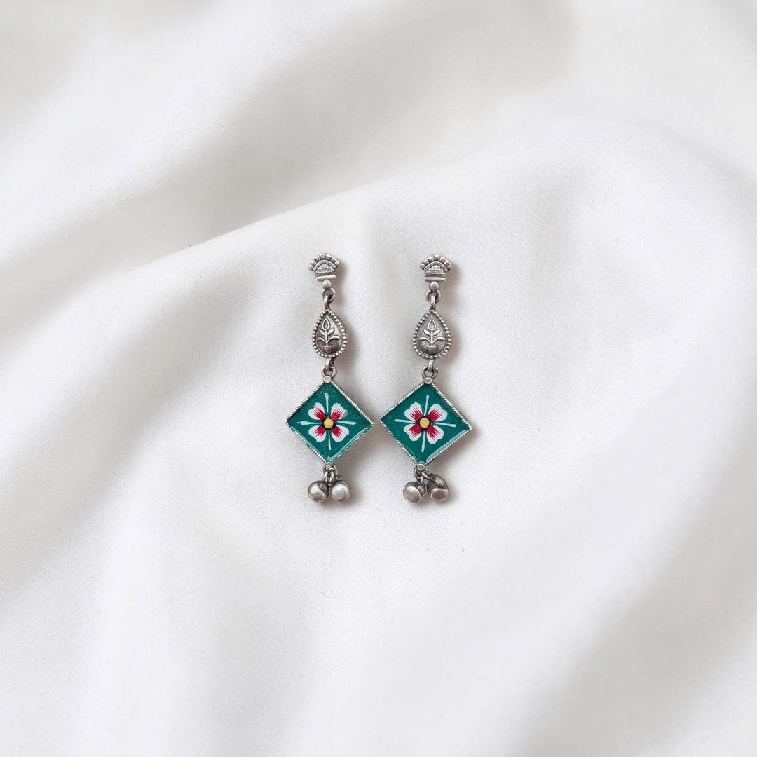 Chettinad Green Tile Danglers