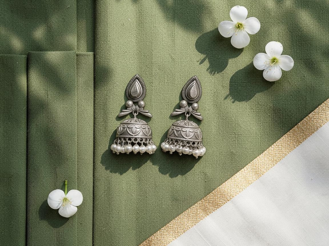 Tear Drop Jhumka