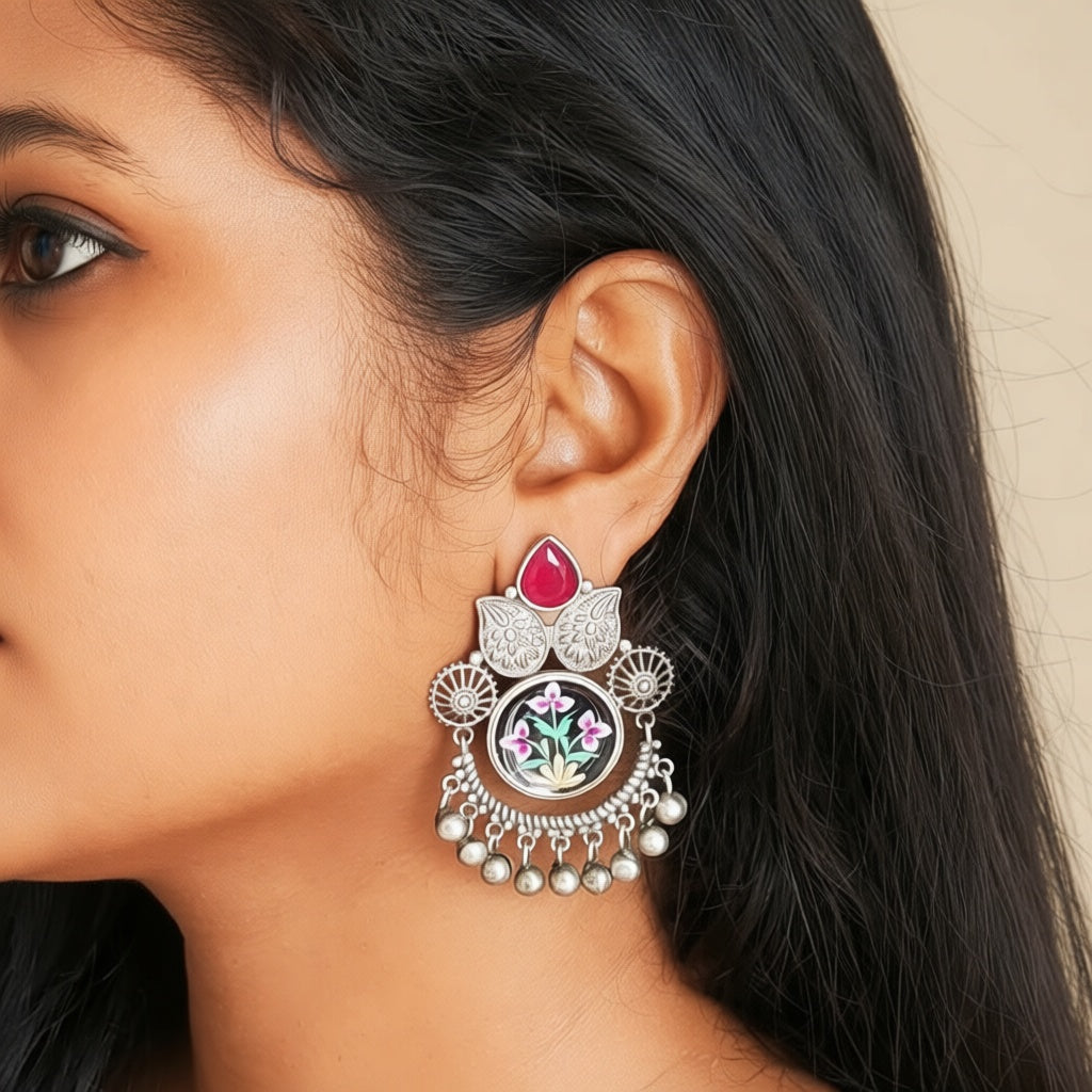 Mullai Statement Earring
