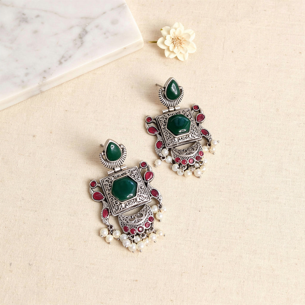 Square Framed Danglers