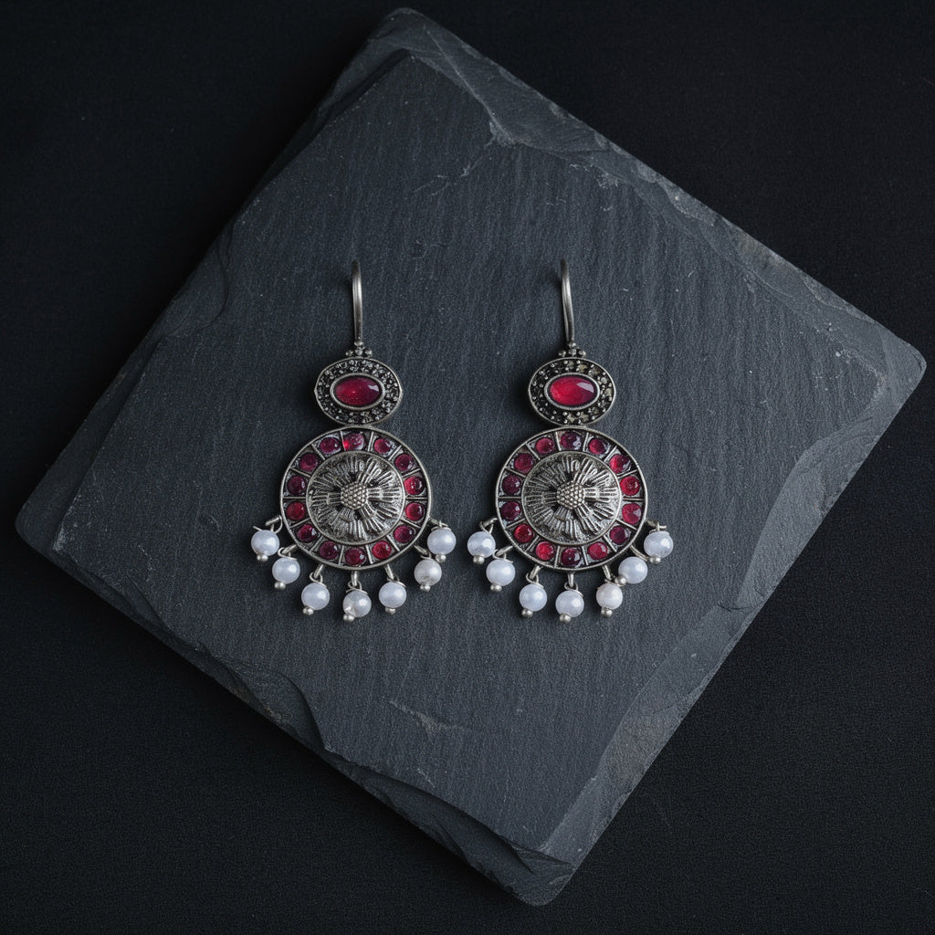 Floral Stone Drops