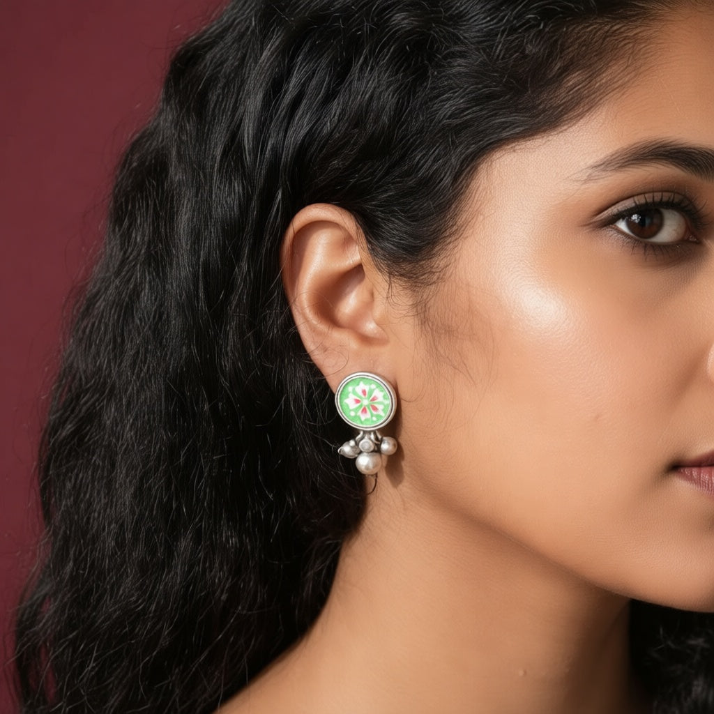 Enamel Disc Studs