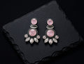 Pink Flower Danglers