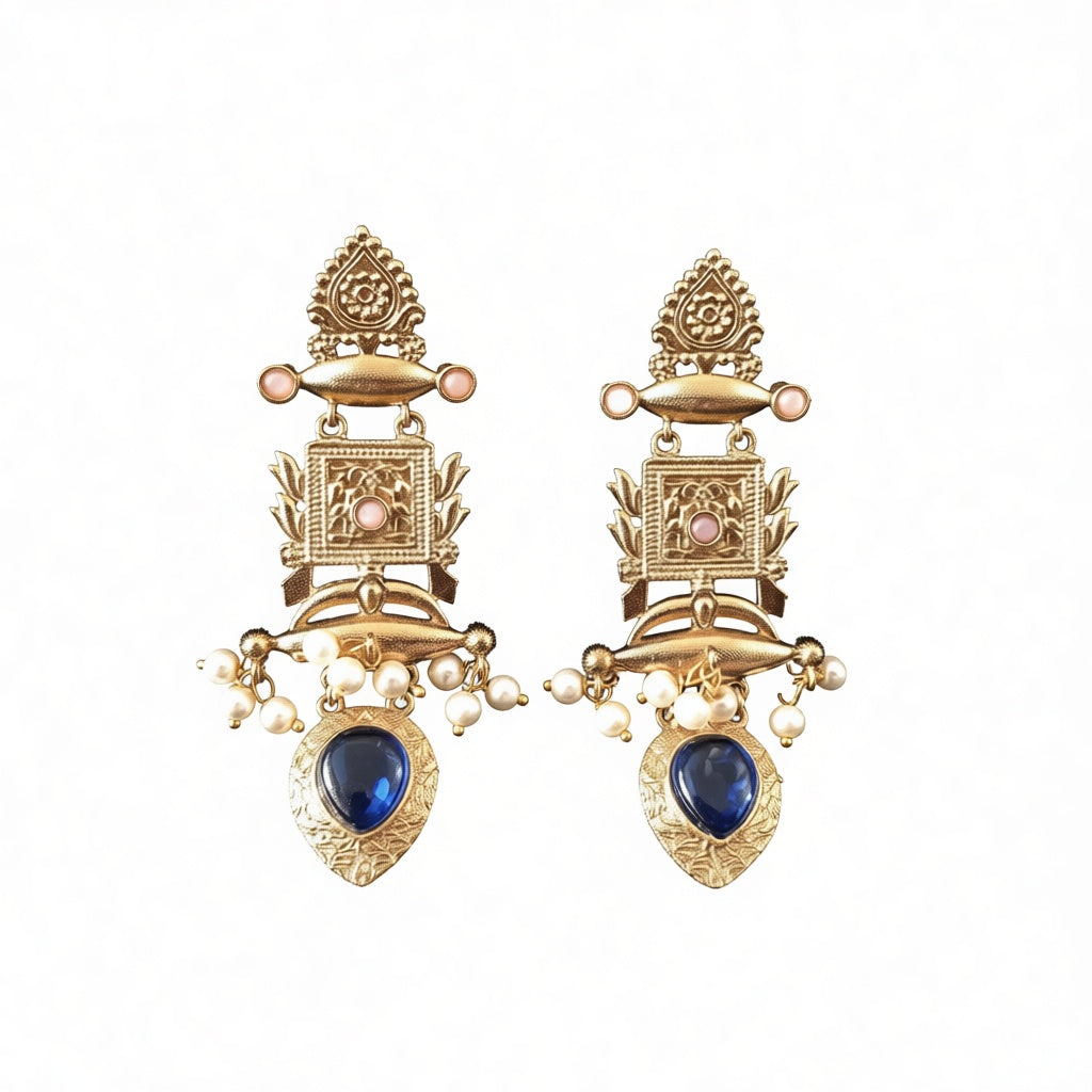 Golden Square Danglers