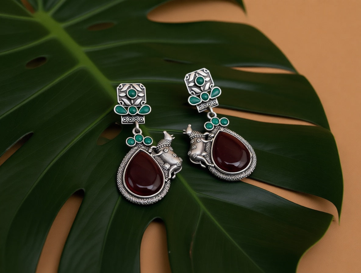 Bull Statement Earrings