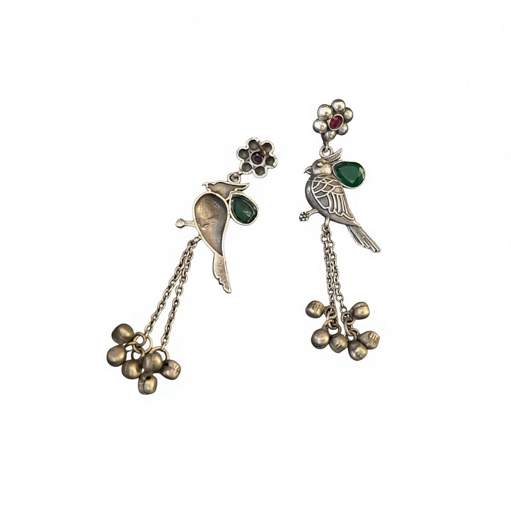 Perched Parrot Danglers
