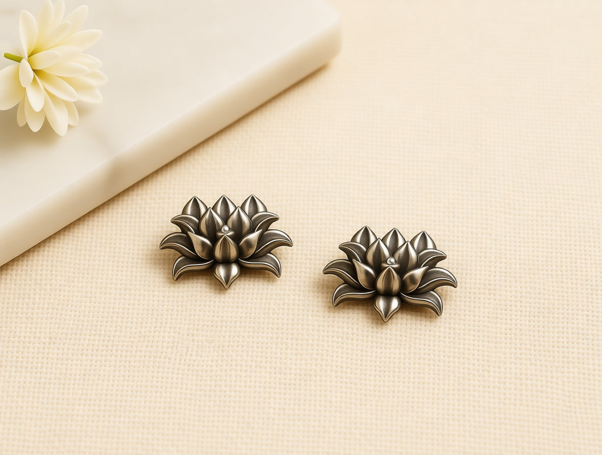 Lotus Bloom Studs