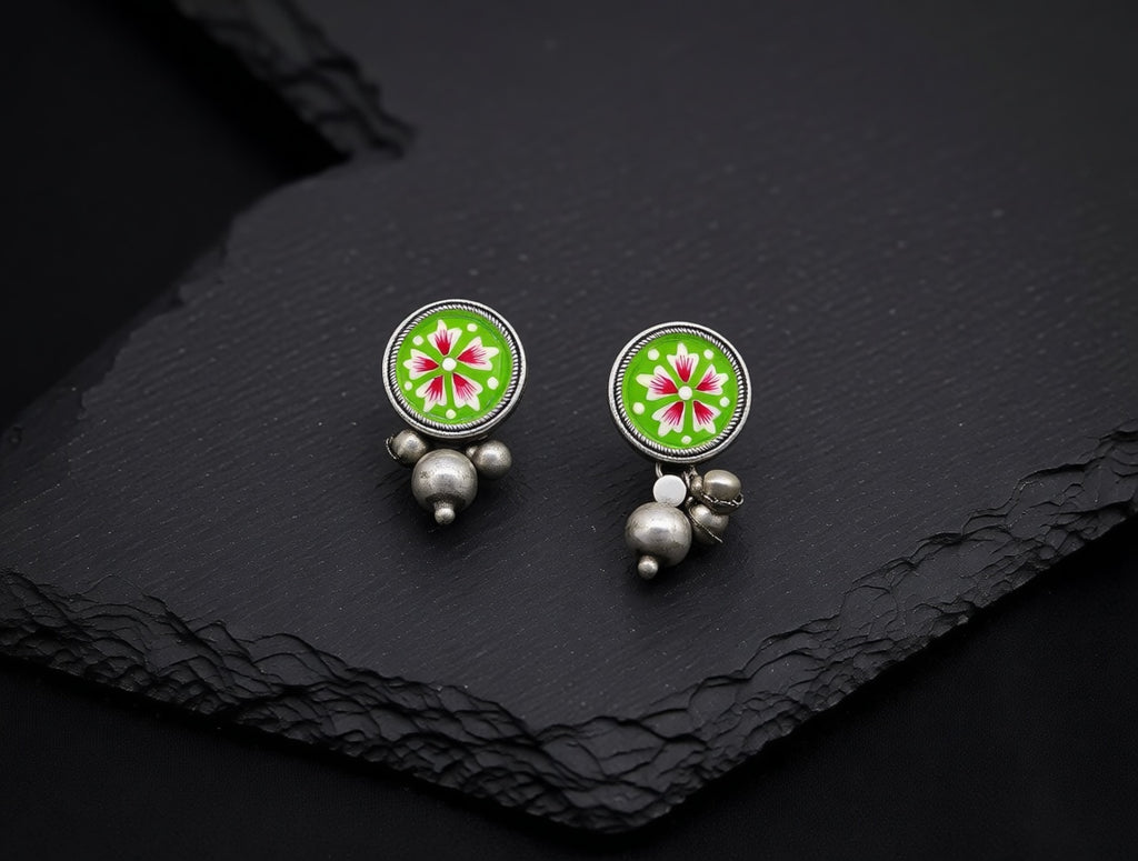 Enamel Disc Studs