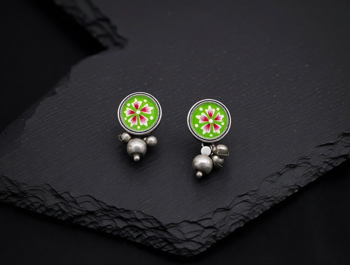 Enamel Disc Studs