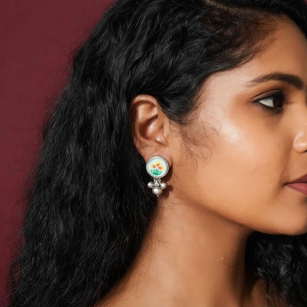 Enamel Disc Studs