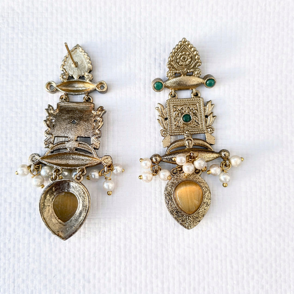 Golden Square Danglers