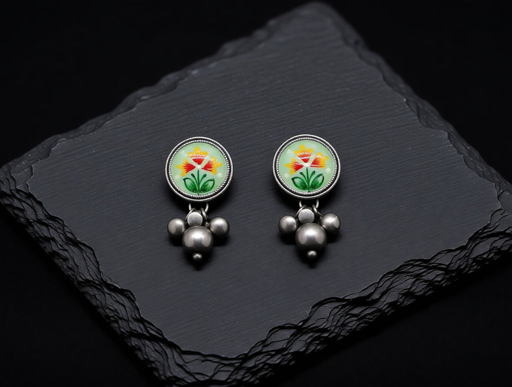 Enamel Disc Studs
