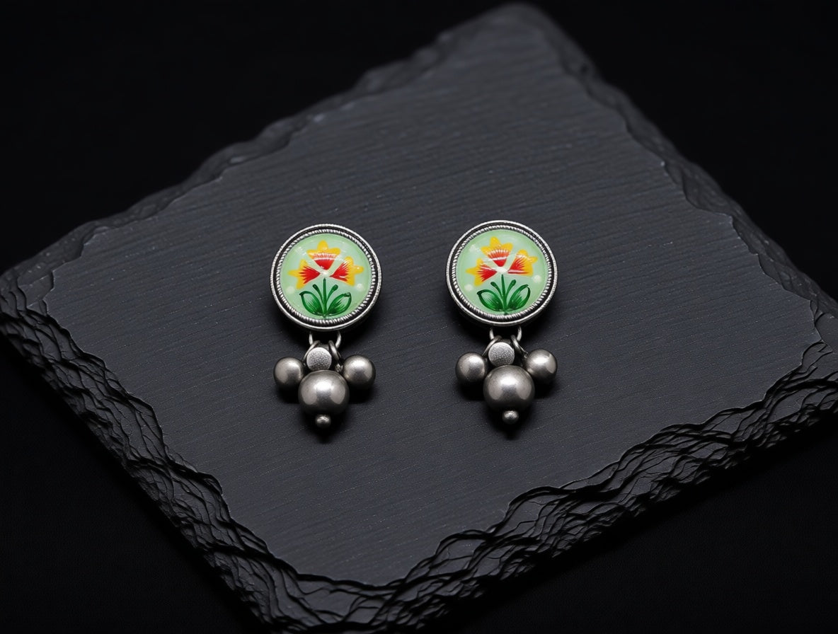 Enamel Disc Studs