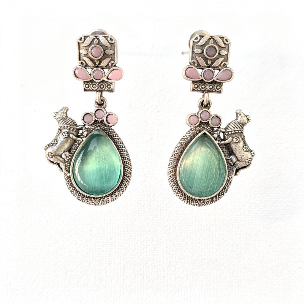 Bull Statement Earrings