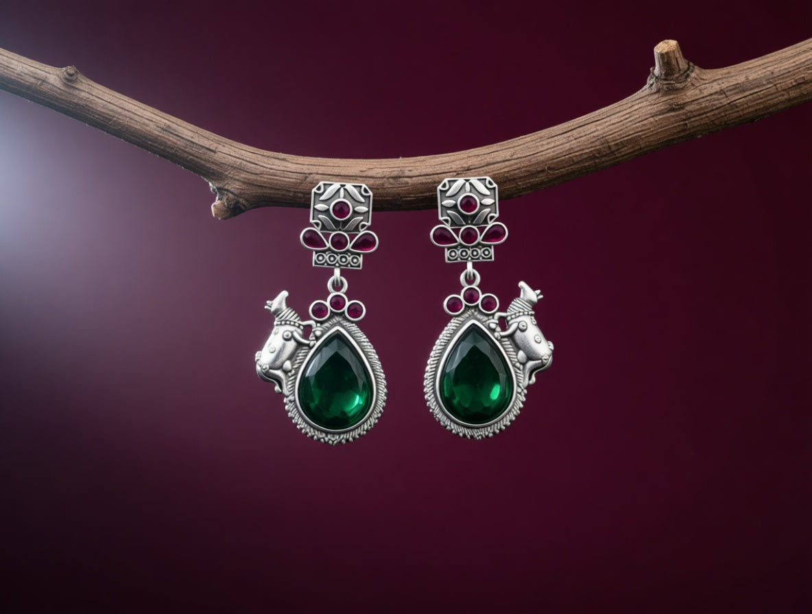 Bull Statement Earrings